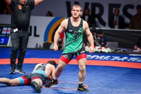 Представителят на  България Магомед Рамазанов се класира за четвъртфиналите в категория до 86 кг на свободния стил в борбата на олимпийските игри в Париж