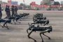 Индийската армия демонстрира кучета-роботи