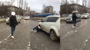   Мъжът, заснет да скача пред коли в София, се самоуби 