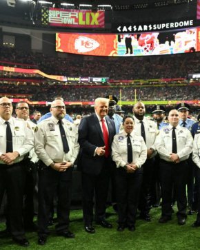  Тръмп на Супербоул: Фото на нощта