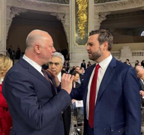    Росен Желязков се срещна с вицепрезидента на САЩ Джей Ди Ванс