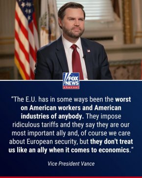 ЕС е най-лошото място за US работници и US индустрия в някои отношения: Ванс