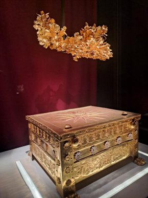 Още не е разгадана тайната изработка на короната на Филип II Македонски, намерена в гробницата във Вергина