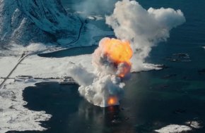 Първата евроракета падна за секунди