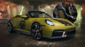 Новото Porsche 911 Spirit 70 възвръща емблематичните седалки Pasha