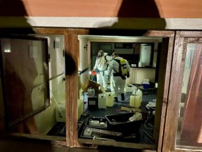 ГДБОП разби 1 от най-големите високотехнологични лаборатории за синтетични наркотици