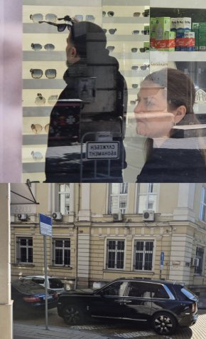 Азис с Ролс на пазар за очила 