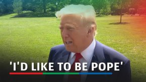 Бих искал да бъда следващият папа: Тръмп