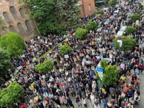 300 в подкрепа на кмета: Фото на деня