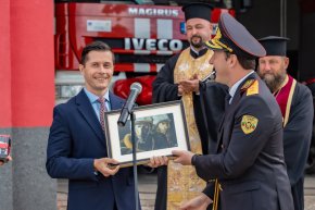 Реновираната пожарна в Царево бе открита с официална церемония