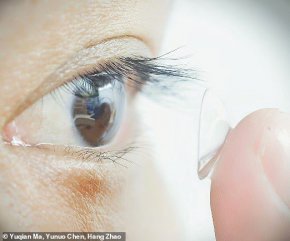   Китайски учени създадоха контактни лещи, с които виждаш със затоврени очи