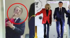  Макрон обясни шамара от жена си