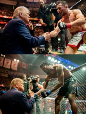 Тръмп на UFC316: Фото на нощта