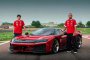 Люис Хамилтън тества новото Ferrari F80: „Най-бързият пътен автомобил, в който съм бил“