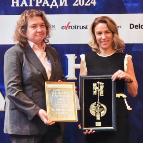   Пощенска банка с две престижни отличия от Годишните награди „Банка на годината“
