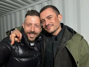   Наш с Орландо Блум в екшън