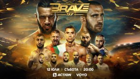  BRAVE CF 97 с участието на Стоян Копривленски – на 12 юли пряко в каналите на bTV Media Group