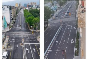  Преди месец има БУС лента по ул. Опълченска - днес тя се трие
