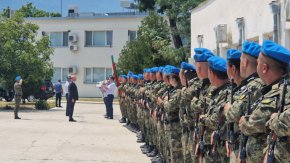 Желязков се запозна лично с готовността на Въоръжените сили за реакция при пожари и други бедствени ситуации