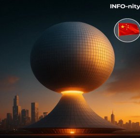 Китай разкри "левитираща" сграда – ново чудо на съвременната архитектура