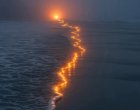 Залезът, заснет от Cannon Beach, Орегон: Фото на деня