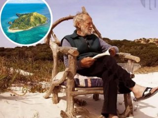33 г. на самотен остров, не му се говорело: Истинска история