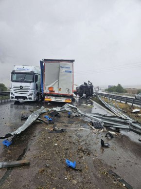 Два тира се удариха на АМ Хемус