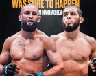 Ислам Махачев поздрави Хамзат Чимаев за спечелването на титлата на UFC: Фото на деня
