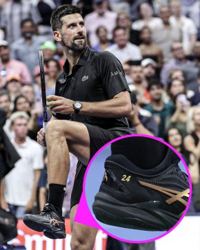  Новак Джокович влиза в US Open с „24“ на обувките си 