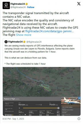 Flightradar: Самолетът не е кръжал час над Пловдив и GPS сигналът е бил добър