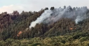  13-и ден продължава пожарът в Рила, 2600 декара горски площи изгоряха