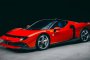 Ferrari върна легендарното име Testarossa с нов хибриден суперавтомобил