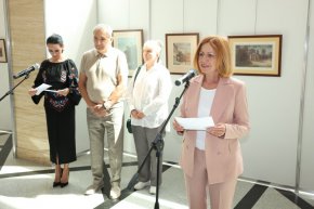  В НС бе открита изложбата графика „Софийски офорти – разходка в миналото“