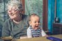 Grandparent love boosts empathy and lowers stress levels.