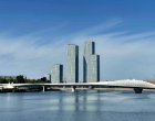 На плаж в Астана: Красивата река в центъра на казахската столица и великолепният мост Атърау