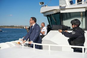  Учението на Гранична полиция показва професионализма на полицаите, които охраняват бреговата линия: Митов