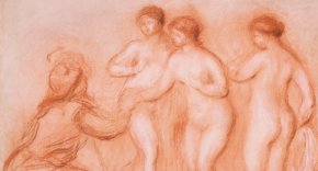 Рисунките на Реноар показани на голяма пътуваща изложба