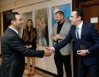  По време на работната ни среща с министър Иван Пешев, колеги от Министерството на младежта и спорта и комисаря на Европейския съюз по въпросите на справедливостта между поколенията, младежта, културата и спорта Глен Микалеф обсъдихме развитието на младеж