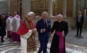    Папа Лъв XIV и крал Чарлз III произнесоха историческа молитва