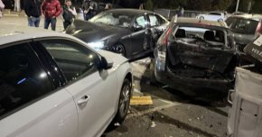 Шофьорът, помел 6 коли в София, е бивш шеф на Автомагистрали 