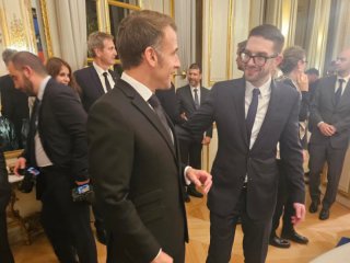   Сорос-син с Макрон в Елисейския дворец: ФОТОГАЛЕРИЯ НА НОЩТА  