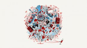 Кръгът на бъдещето: The Economist разкри корицата за The World Ahead 2026