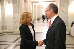  Фандъкова прие евроминистъра на Германия