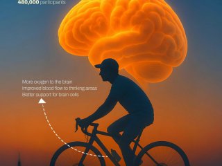 Колоезденето намалява риска от ранна деменция с до 40%