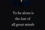  Да бъдеш сам е съдбата на всички велики умове: Артур Шопенхауер