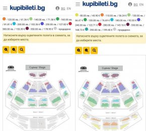  Мижав интерес към Лили в НДК    