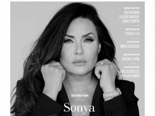 Соня Йончева на корицата на Opéra Magazine