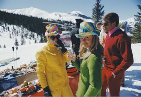 Обяд в снега в Колорадо през 1968 г.: Фото на деня