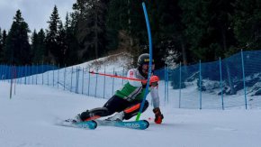 Алберт Попов с №13 в нощния слалом в Мадона ди Кампильо