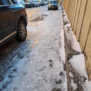 Общината предупреди шофьорите за черен лед